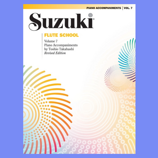 Suzuki Flute School - Volume 7 Piano Accompaniment Book