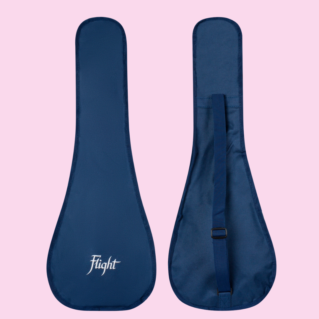 Flight TUC-Kitty Print Travel Concert Ukulele with Gig Bag