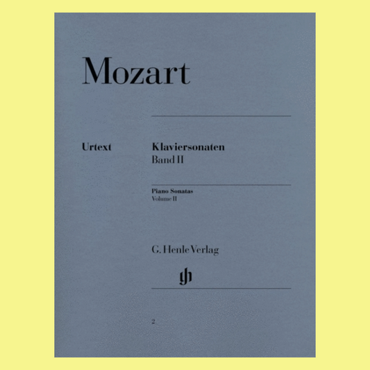 Mozart - Piano Sonatas Volume 2 Urtext Book