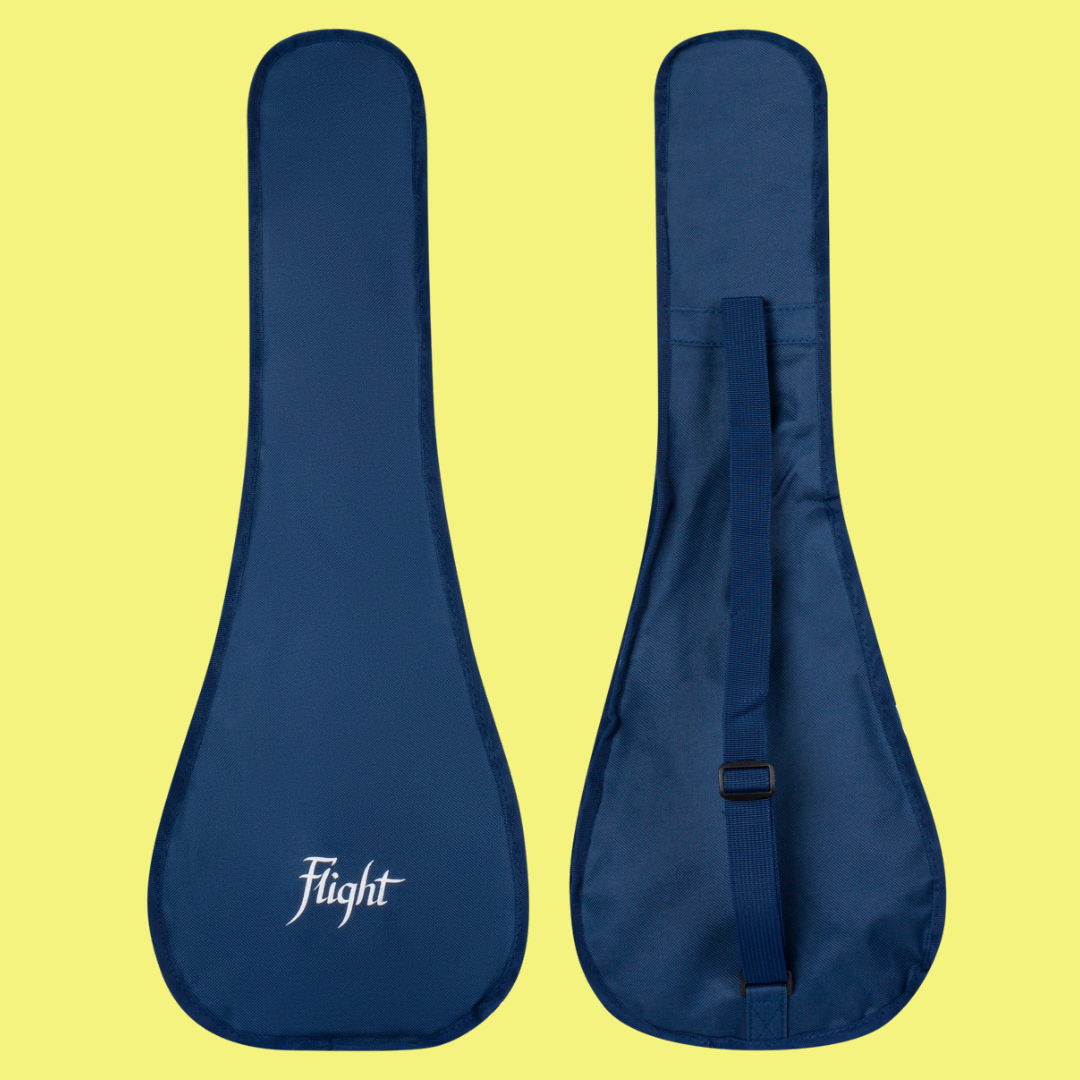 Flight TUC-35 Blue Travel Concert Ukulele with Gig Bag
