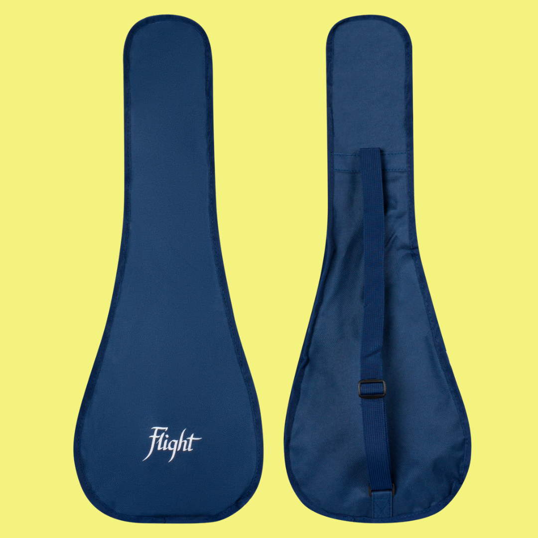 Flight TUC-35 Blue Travel Concert Ukulele with Travel Bag