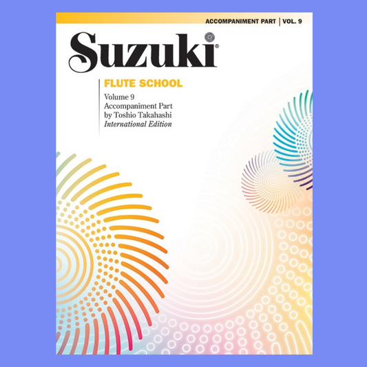 Suzuki Flute School - Volume 9 Piano Accompaniment Book