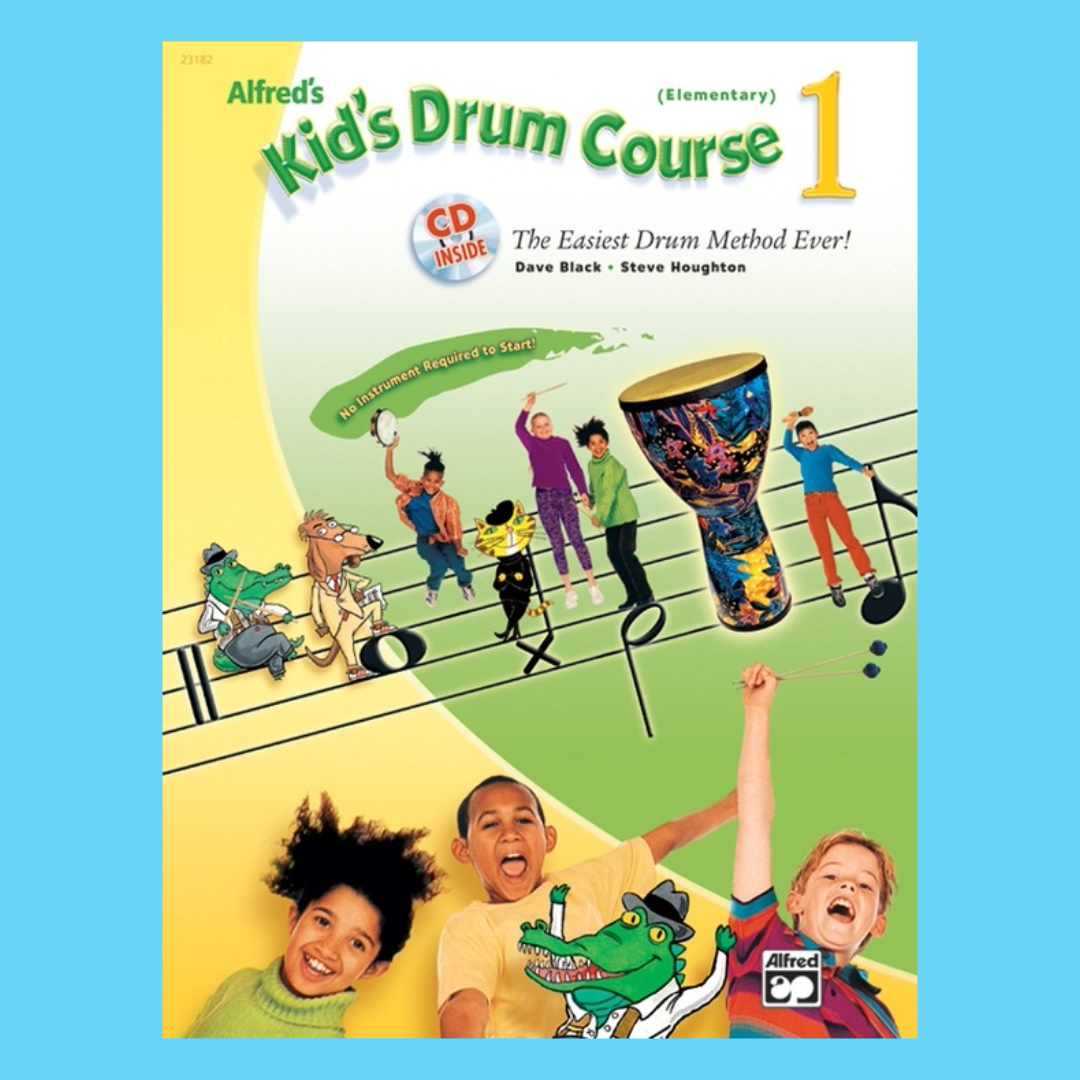Alfred's Kids Drum Course 1 Snare Starter Kit - Book/Olm
