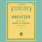 Kreutzer - 42 Studies or Caprices For Violin Book