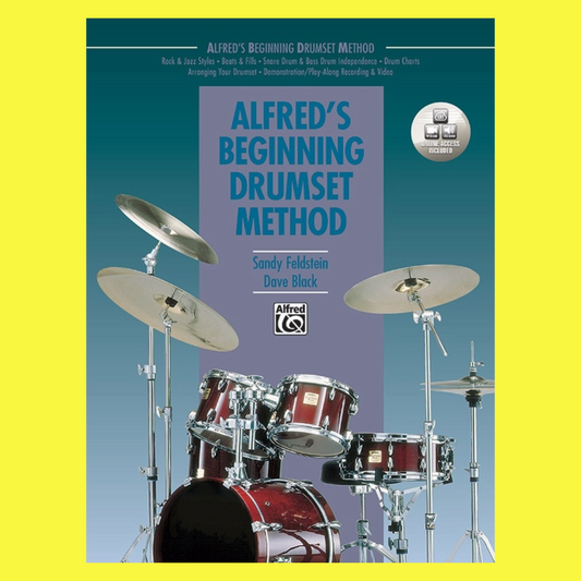 Alfred's Beginning Drumset Method Book/Olm