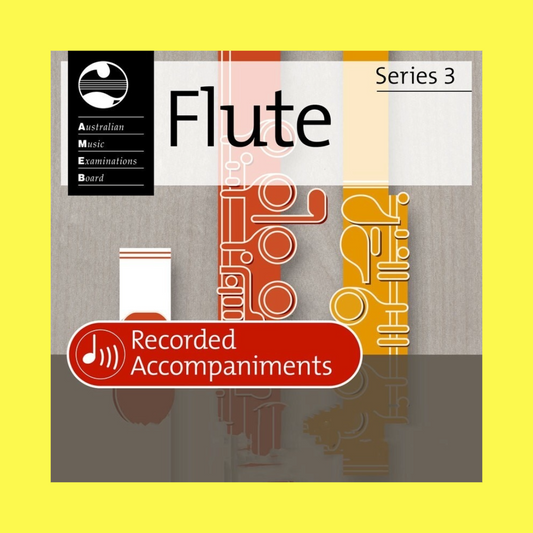 AMEB Flute Series 3 - Grade 3 Recorded Accompaniment Cd