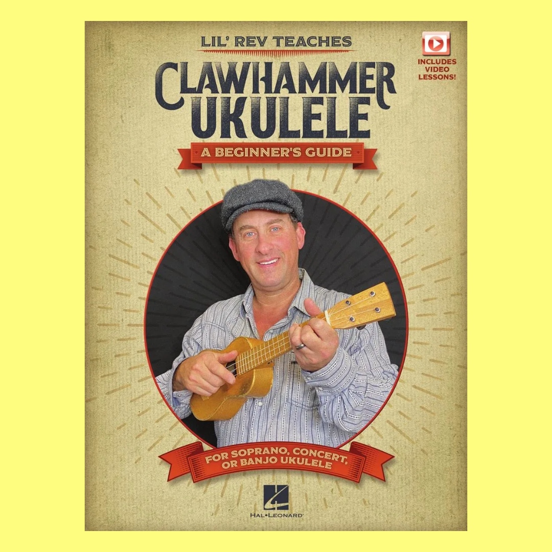 Lil' Rev Teaches Clawhammer Ukulele Book/Olm