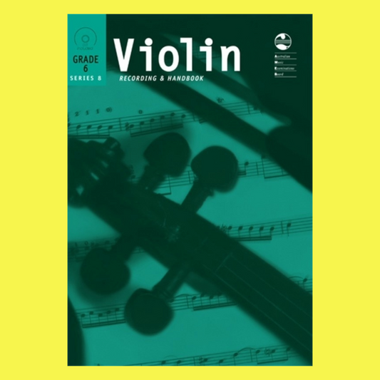 Ameb Violin Series 8 - Grade 6 Recording Handbook/Cd