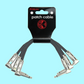 Kirlin KIP3243PN-6 Patch Cable 3-Pack (6 inch length)