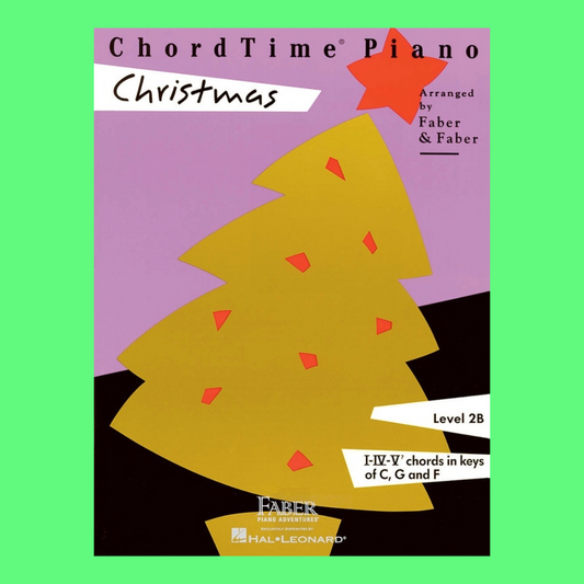 Faber Piano Adventures: ChordTime Piano Christmas Level 2B Book