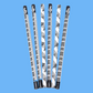 Black & White Musical Pencils - 6 Pack