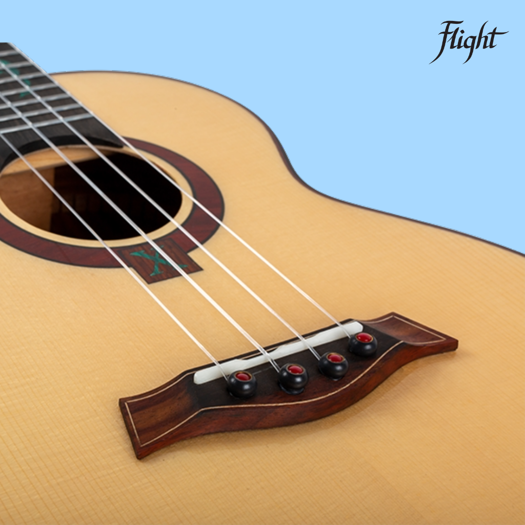 Flight A10SC Cocobolo Dragon 10th Anniversary Tenor Ukulele with Padded Gig Bag