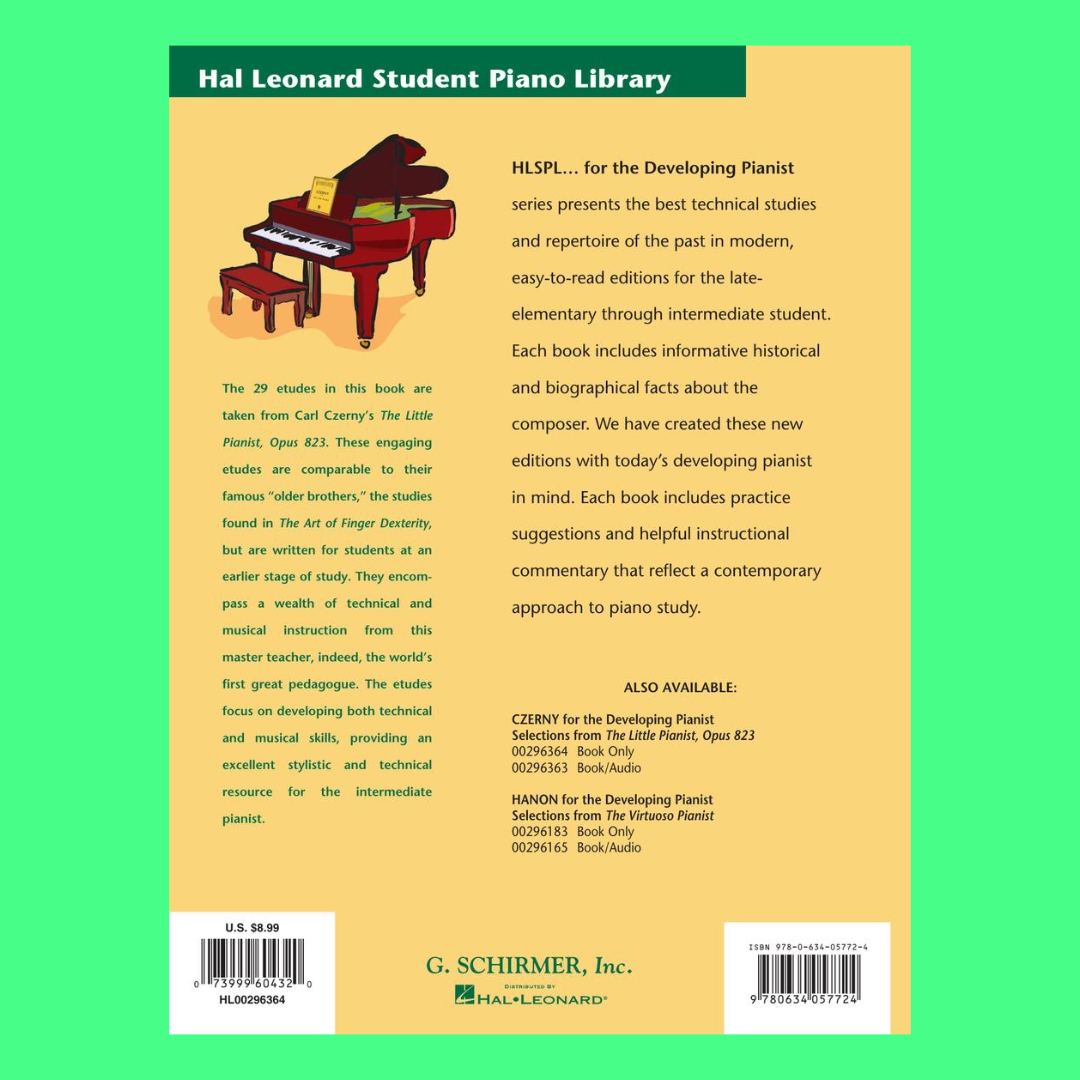 Hal Leonard Student Piano Library - Czerny Little Pianist Op 823 Book (Book/Ola)