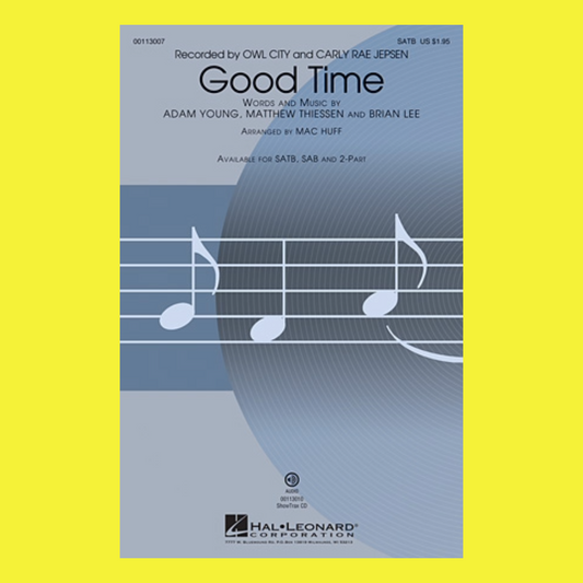 Good Time - Voicing: 2-Part Sheet Music