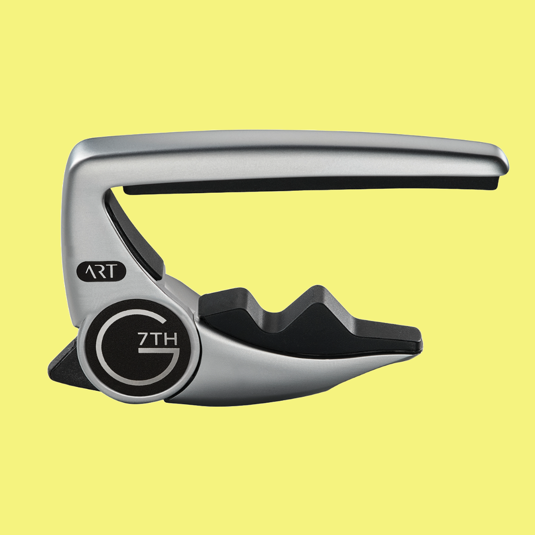 G7 Performance 3 Silver Classical and Wide Necked Guitar Capo