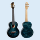 Flight A10QM Aqua Blue 10th Anniversary Tenor Ukulele with Deluxe Gig Bag