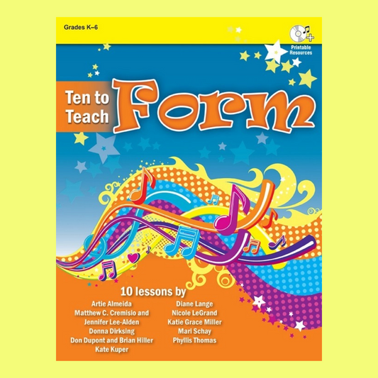 Ten To Teach Form Book/Cd-Rom with Reproducible Pages