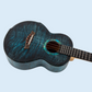 Flight A10QM Aqua Blue 10th Anniversary Tenor Ukulele with Deluxe Gig Bag