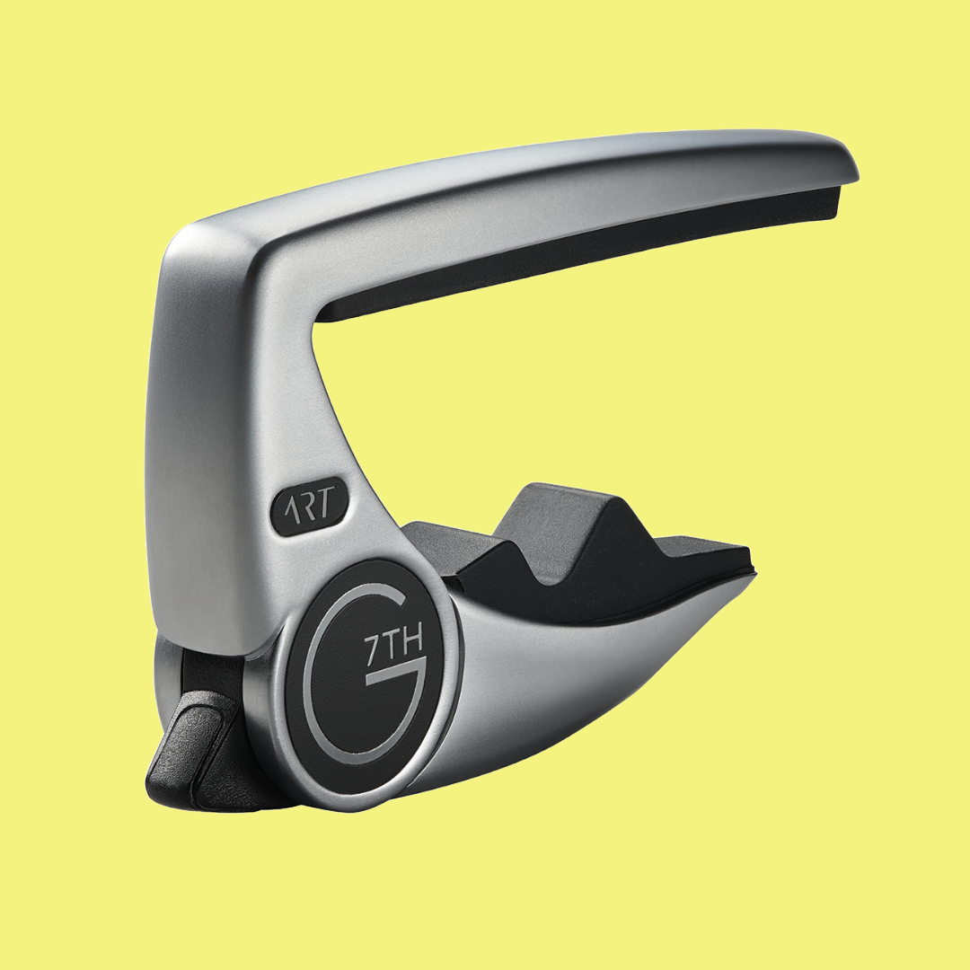G7 Performance 3 Silver Classical and Wide Necked Guitar Capo