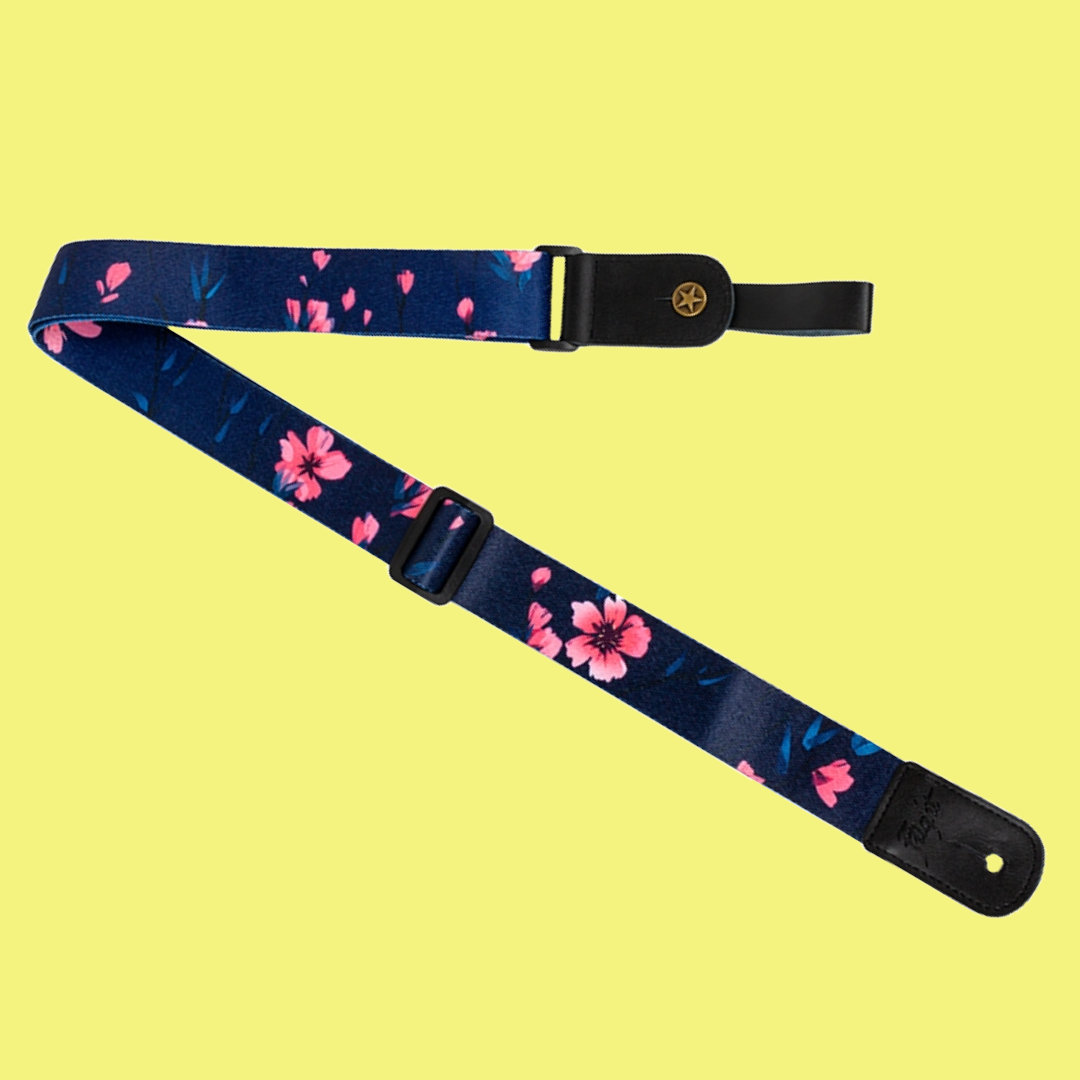 Flight S35 - Sakura Cherry Blossom Polyester Ukulele Strap