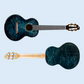 Flight A10QM Aqua Blue 10th Anniversary Tenor Ukulele with Deluxe Padded Gig Bag