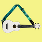 Flight S35 - Green Poly Polyester Ukulele Strap