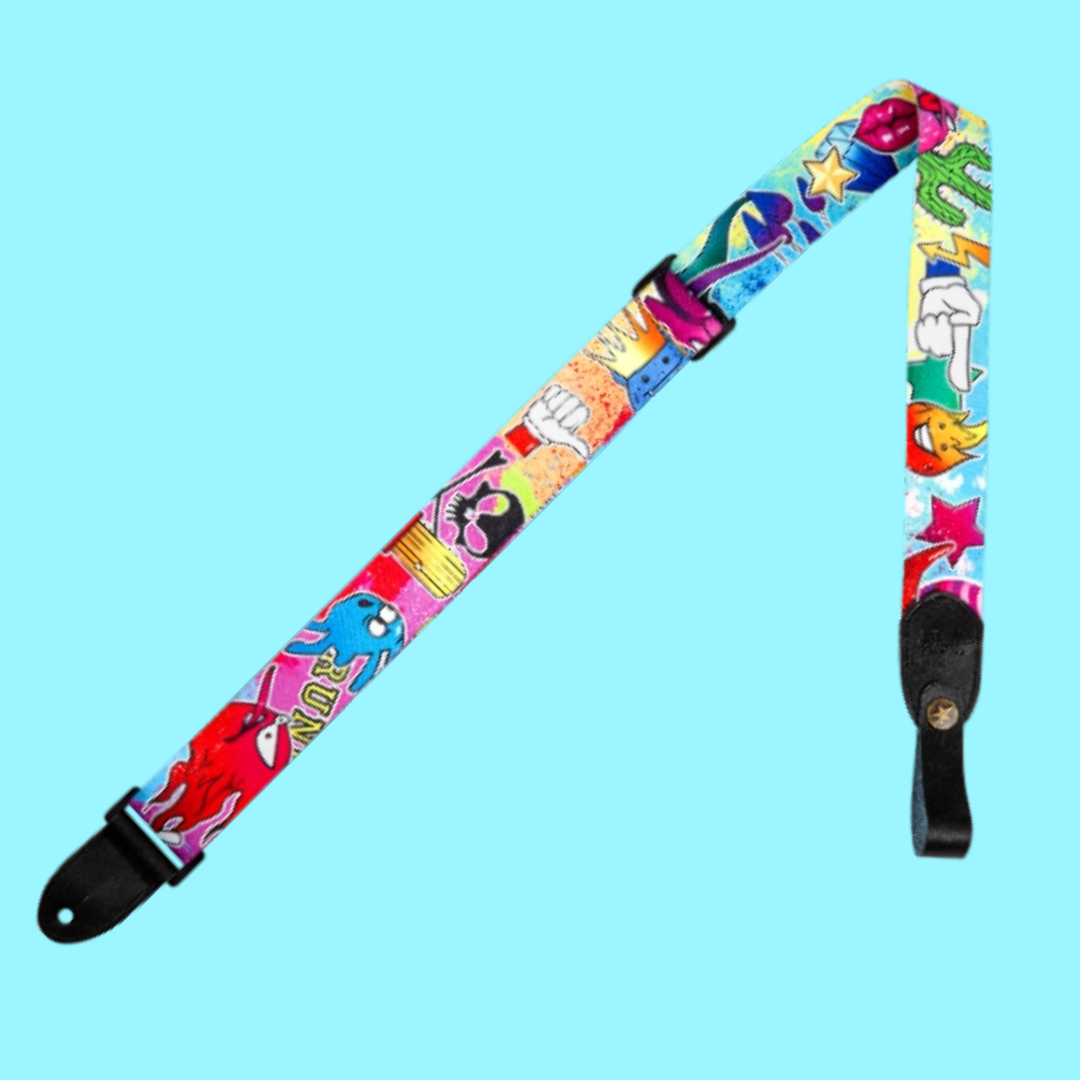 Flight S35 - Wow Polyester Ukulele Strap