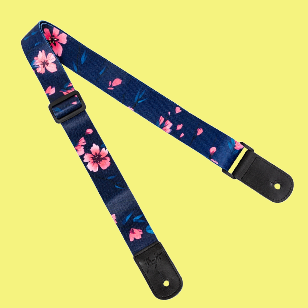 Flight S35 - Sakura Cherry Blossom Polyester Ukulele Strap