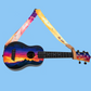 Flight Sunset Elise Ecklund Signature Ukulele Strap