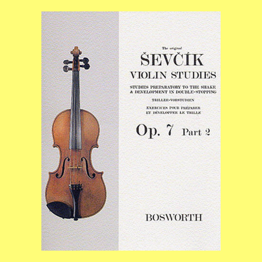 Sevcik Violin Studies Op 7 - Part 2 Book