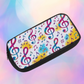 Colourful Treble Clef Music Bag/Pencil Case