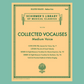 Collected Vocalises - Medium Voice Book