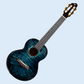 Flight A10QM Aqua Blue 10th Anniversary Tenor Ukulele with Deluxe Padded Gig Bag