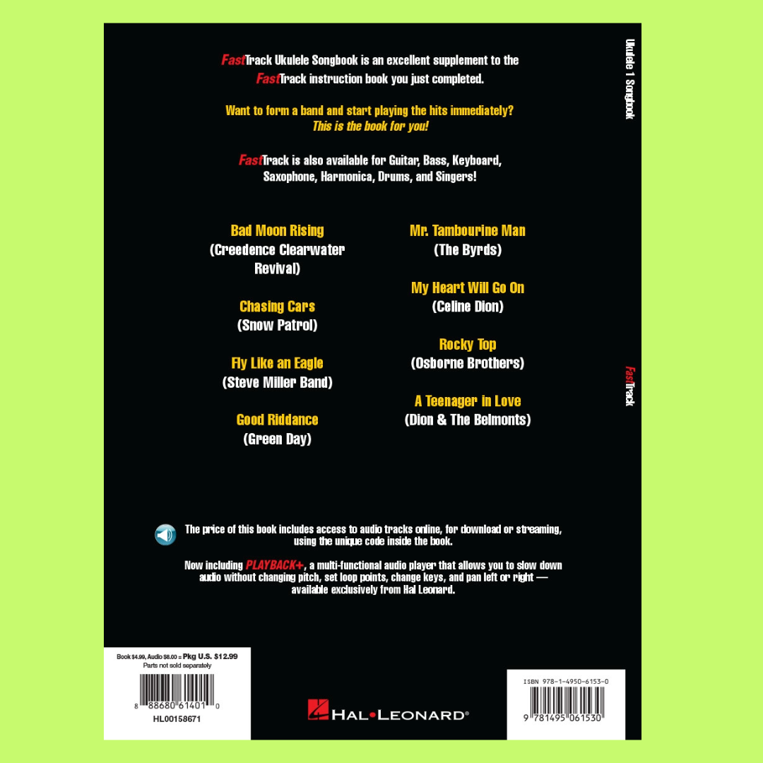 FastTrack Ukulele Songbook Level 1 Book (Book/Ola)