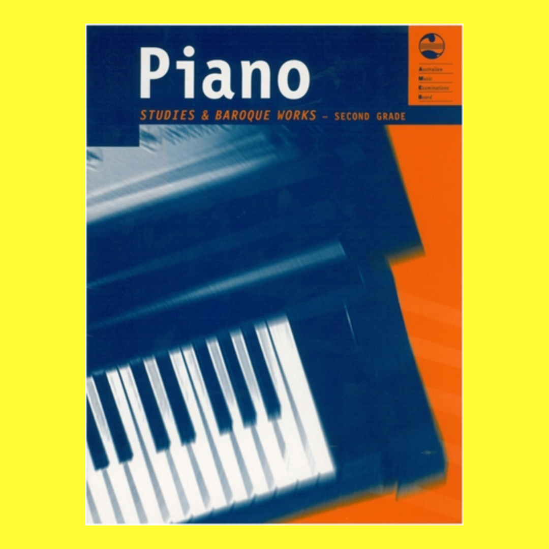 AMEB Piano Studies And Baroque Works - Grade 2 Book