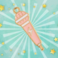 Music is Always The Answer Necklace - Microphone (Pink)