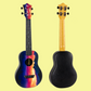 Flight TUC-EE Sunset Print Travel Concert Ukulele with Gig Bag