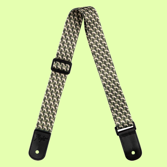 Flight S35 - Trail Green Polyester Ukulele Strap