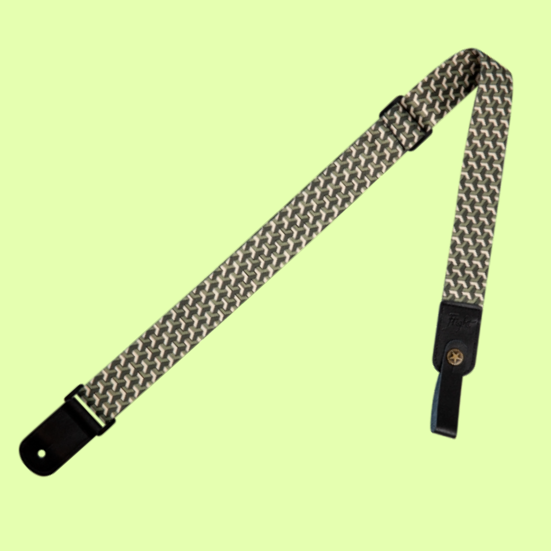 Flight S35 - Trail Green Polyester Ukulele Strap