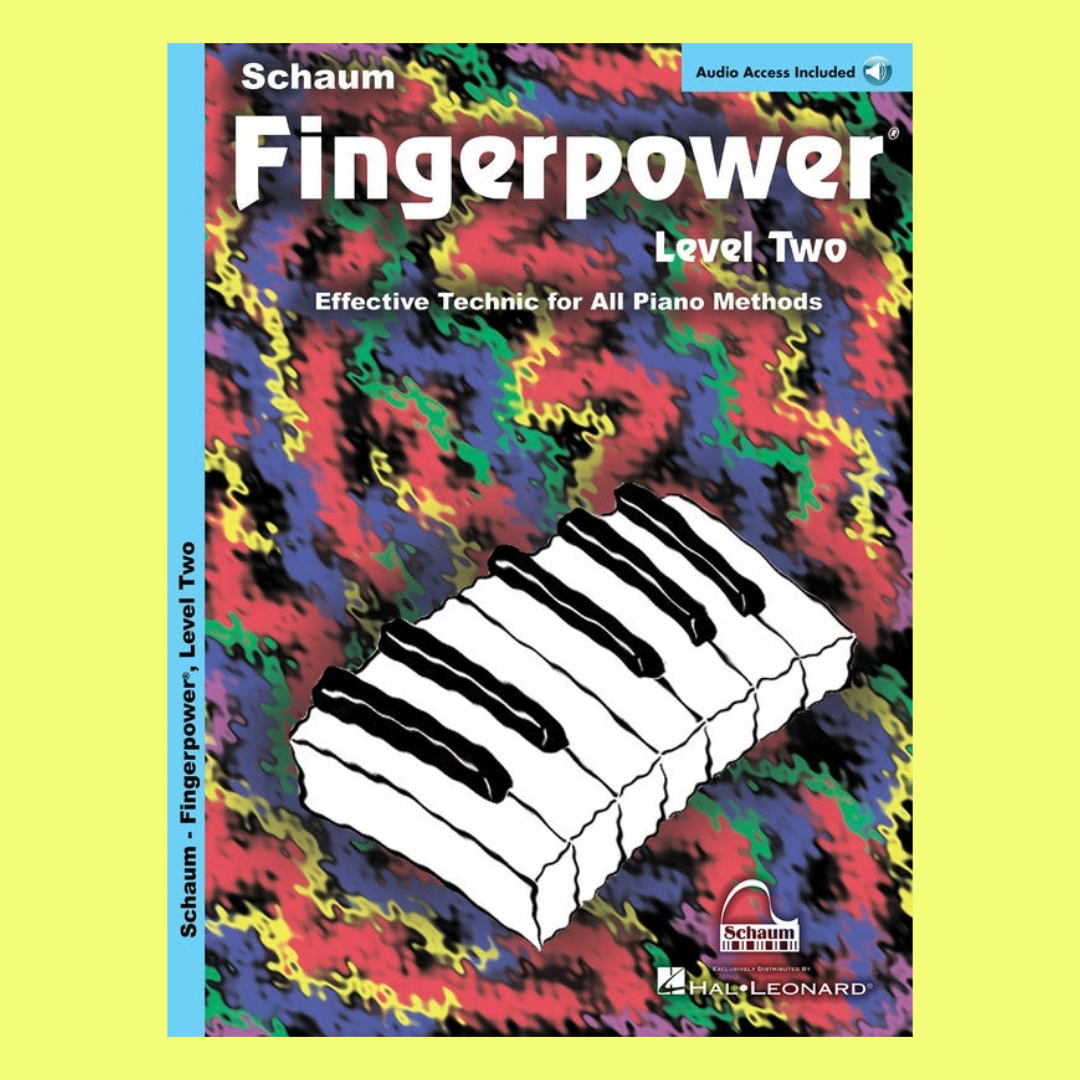 Schaum Fingerpower - Level 2 Book/Online Audio – Music2u.com.au