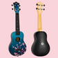 Flight TUS-32 Sakura Cherry Blossom ABC Travel Soprano Ukulele with Gig Bag