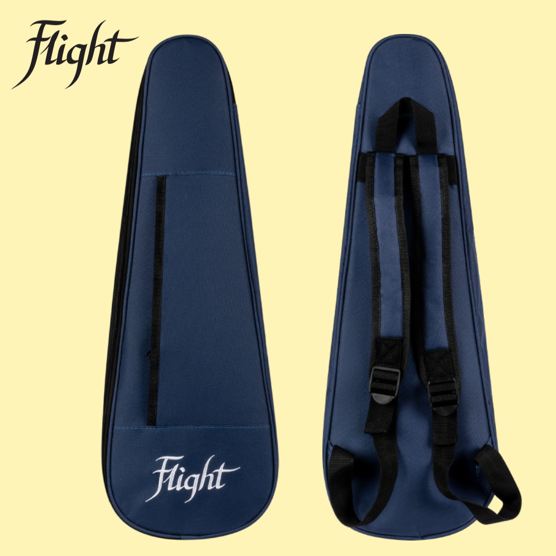 Flight IRISBK Tenor Ukulele with Deluxe Padded Gig Bag
