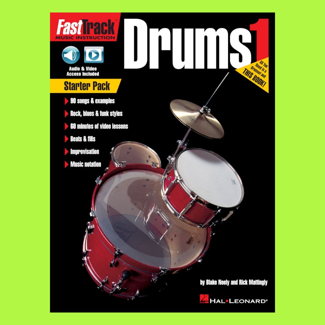 FastTrack Drums Method 1 - Complete Starter Pack (Book/Olm)