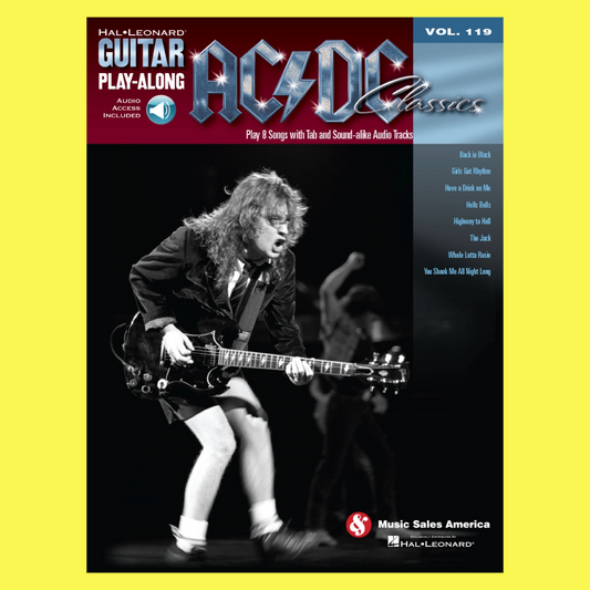 AC/DC Classics - Guitar Play Along Volume 119 (Book/Ola)