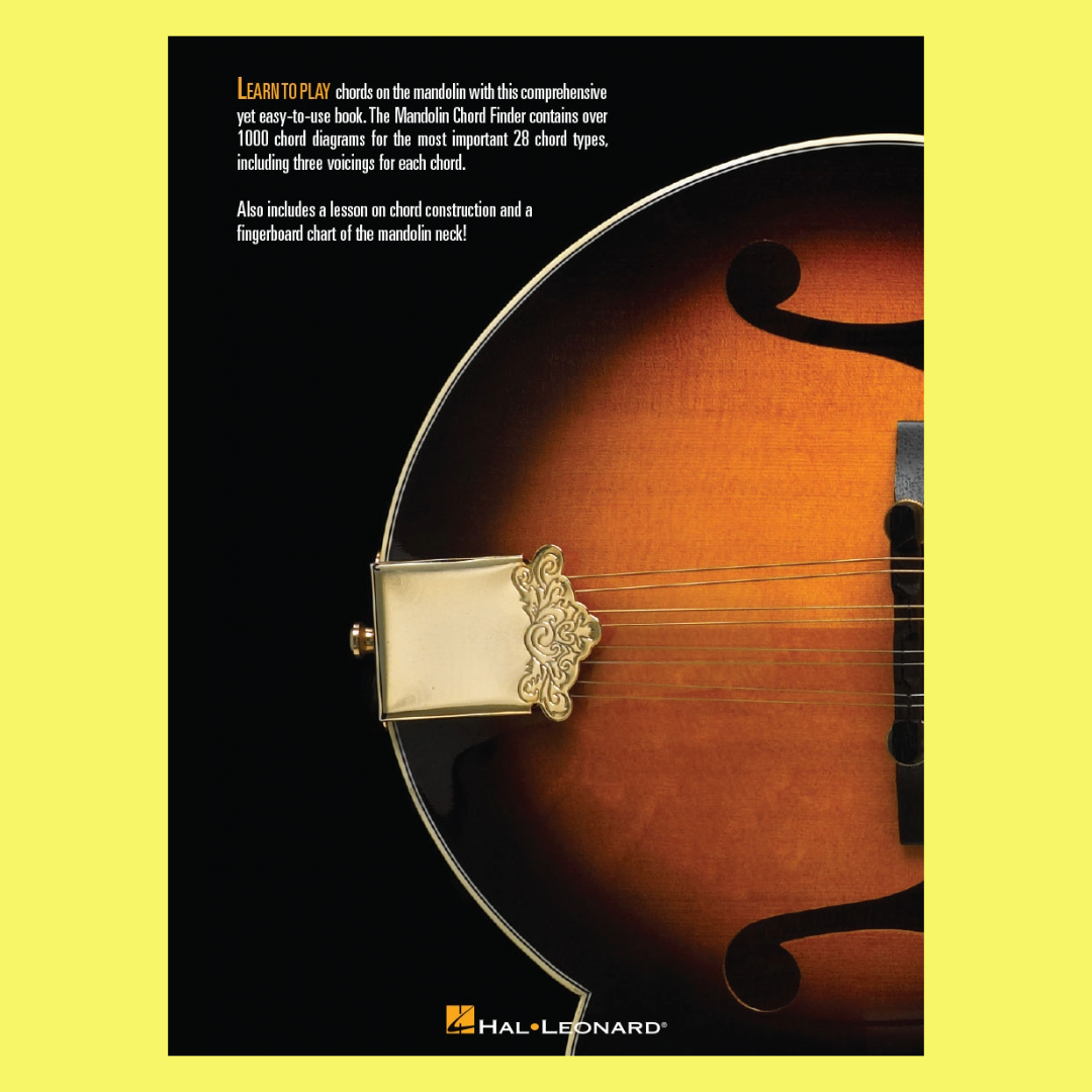 Hal Leonard - Mandolin Chord Finder Book (9 x 12 inch Edition)