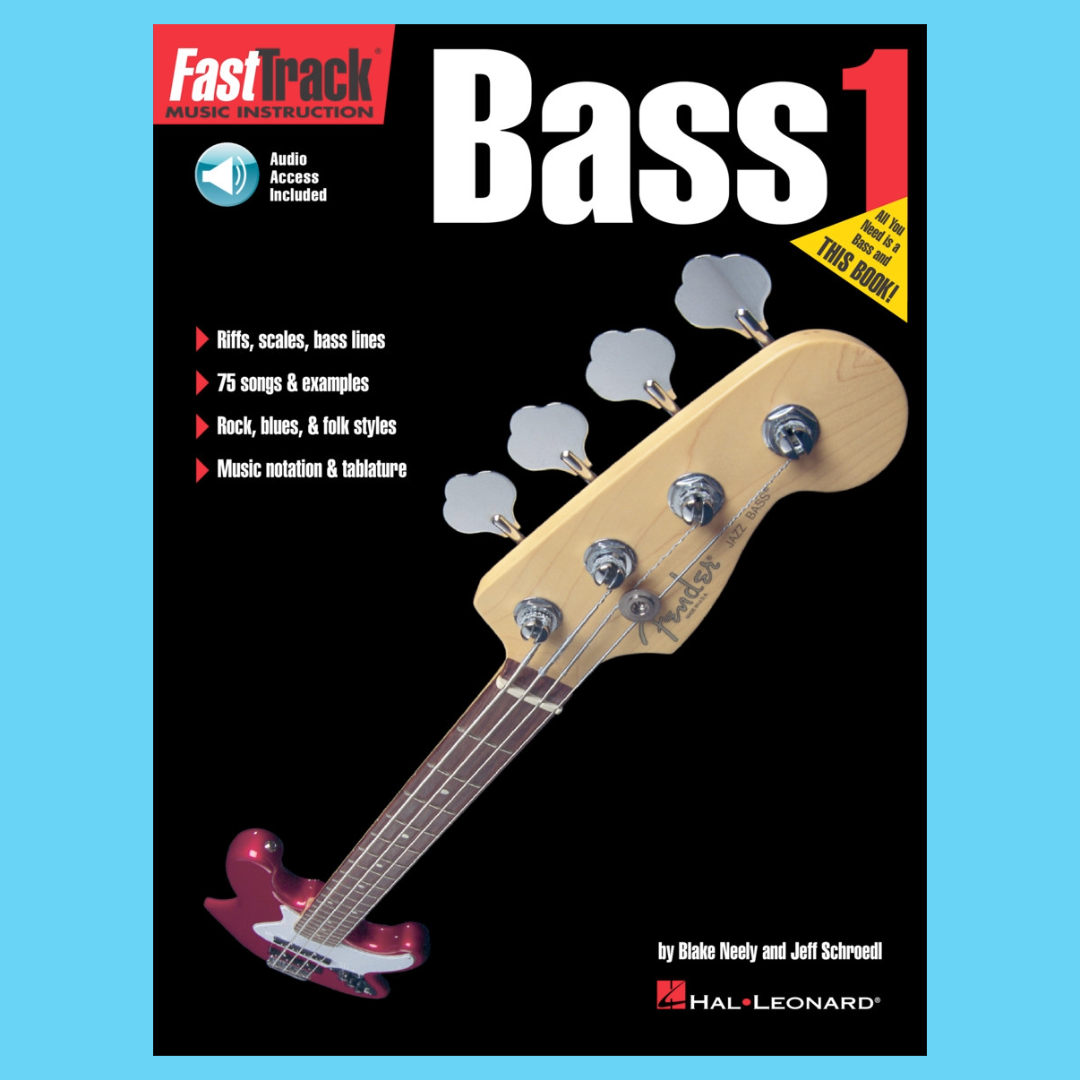 FastTrack Bass - Method Book 1 (Book/Ola)