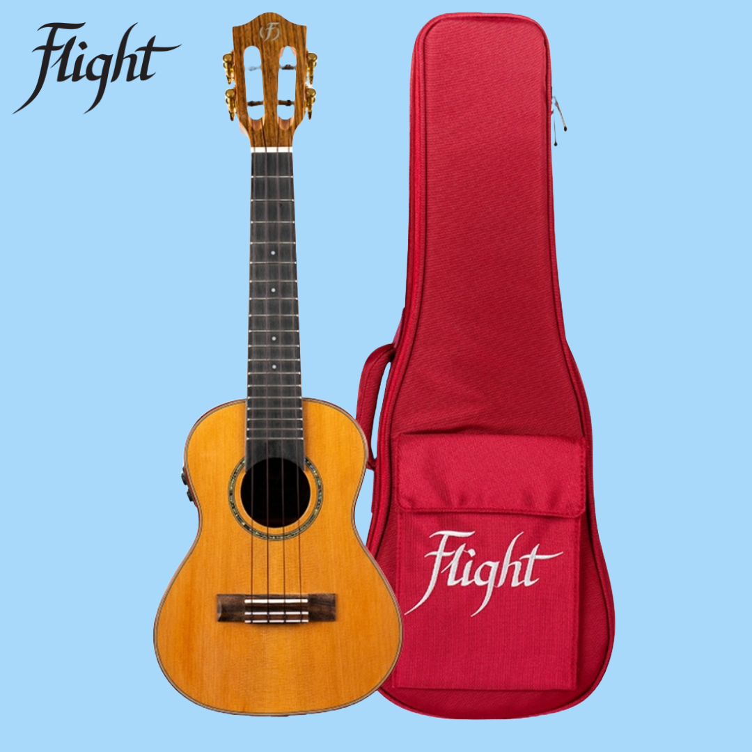 Flight Diana Soundwave Concert Ukulele with Deluxe Padded Gig Bag