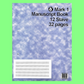 Mark 1 Manuscript Book - 12 Staves (32 Pages)