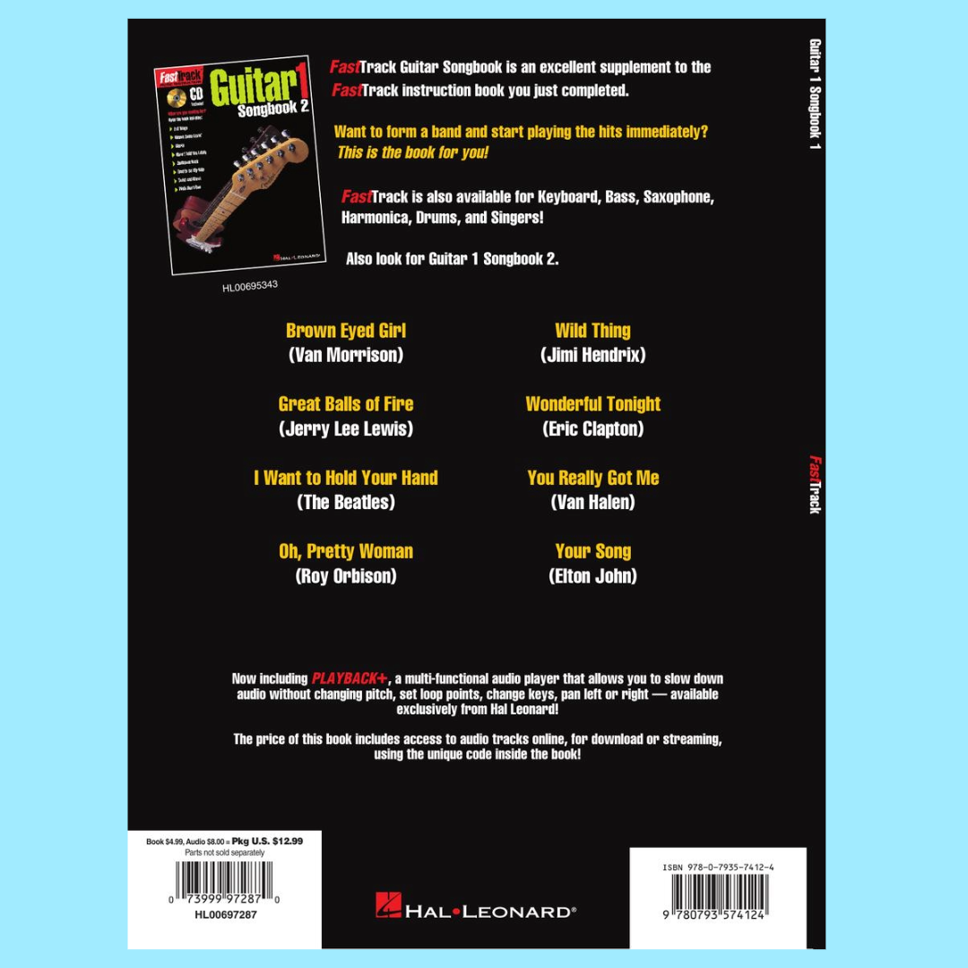 FastTrack Guitar - Songbook 1 Level 1 (Book/Ola)