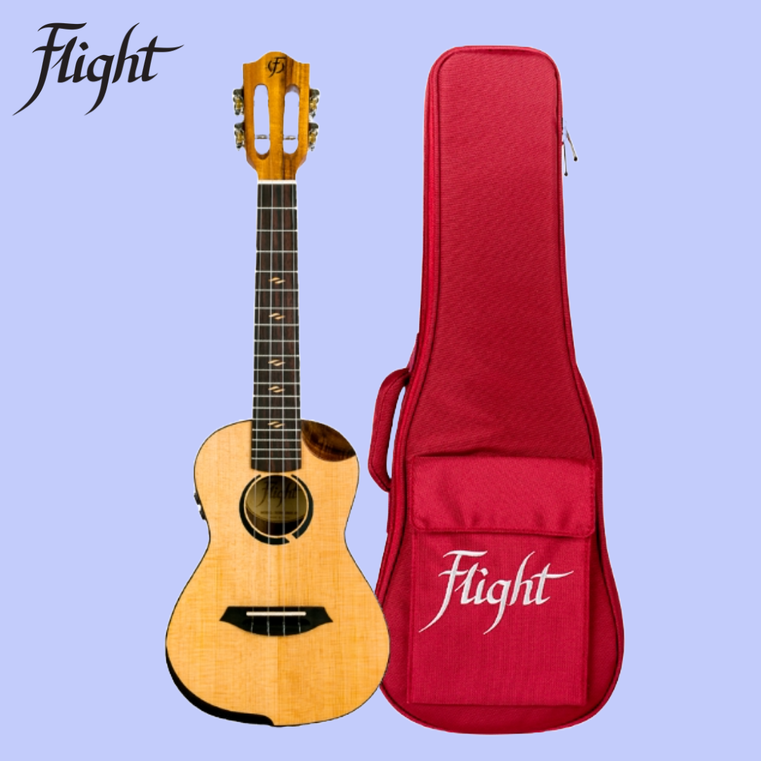 Flight Victoria Soundwave Concert Ukulele with Deluxe Padded Gig Bag